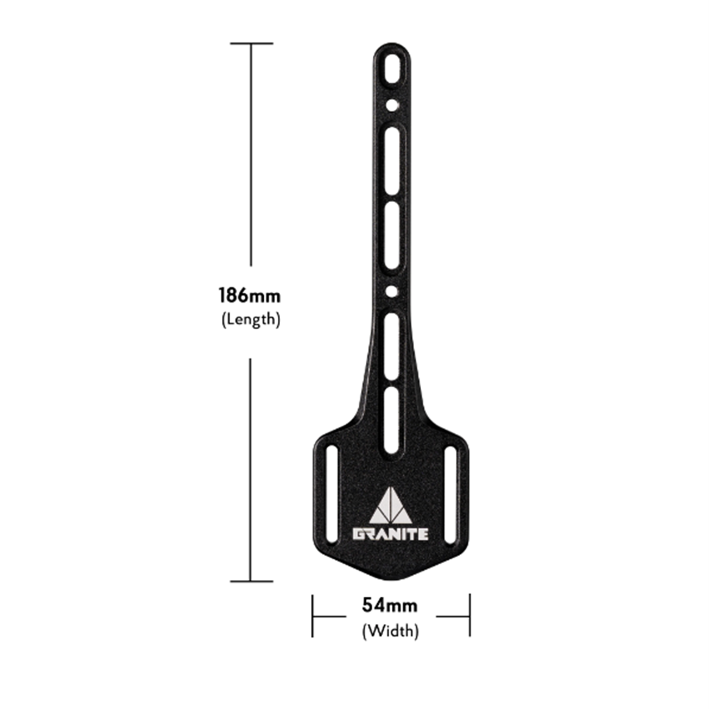 GRANITE PORTALEDGE XE - Bottle cage mount extension strap system - Orange