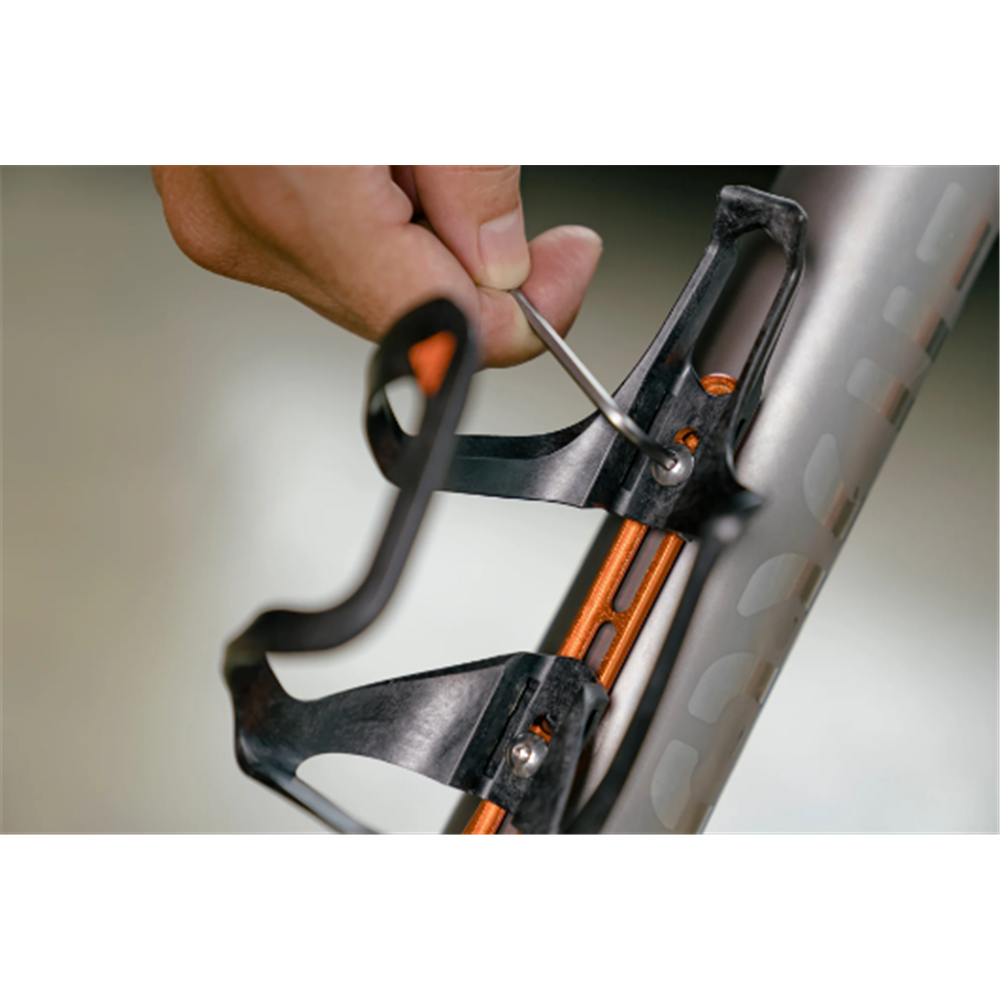 GRANITE PORTALEDGE XE - Bottle cage mount extension strap system - Black