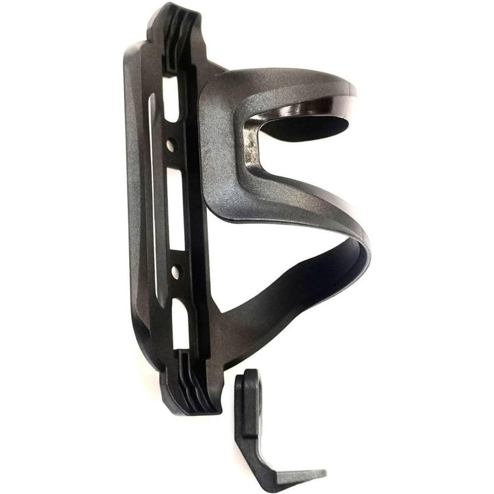 QBP Bottle Cage - Side Loading Reversible - Plastic Black