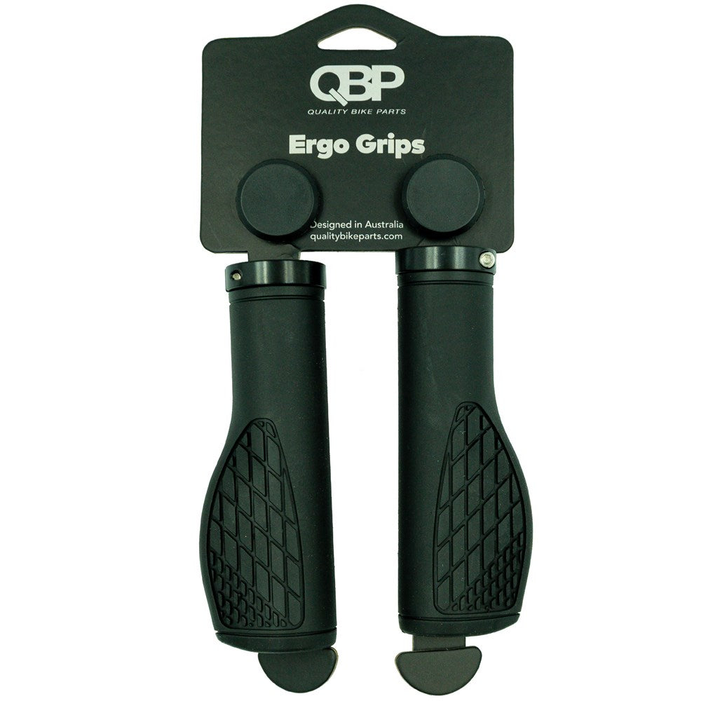 QBP Ergo Lock On Grip - Black