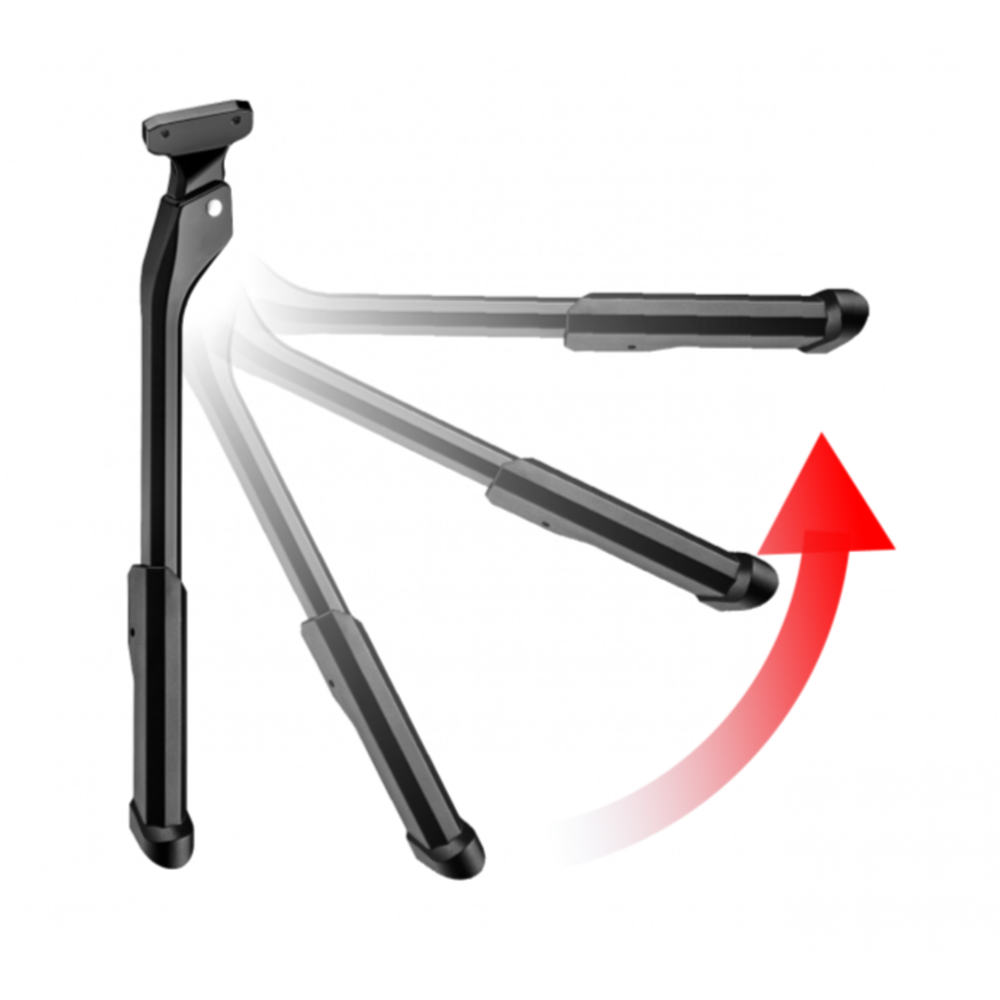QBP Rear Kickstand Chain stay internally mounted 40mm - XL Base for Kickstand