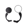 QBP Bar End Mirror M05 - Mirror Size:71mm(Dia) Handle Size:45mm Handle Size:95mm