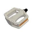 QBP Pedal Nylon Plastic 1/2 X 1/8 - White