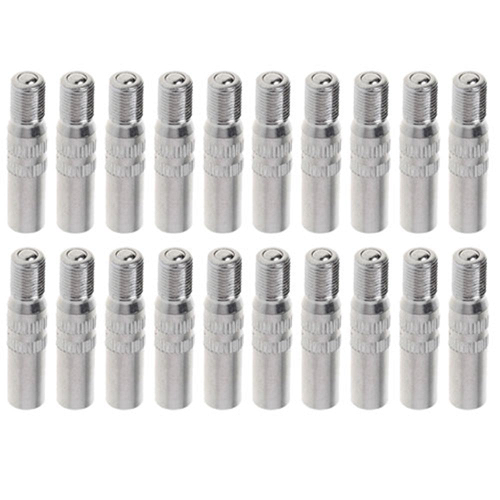 QBP Valve Extender - Schrader To Schrader - 38mm Length - 20 Piece Jar
