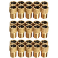 QBP Valve Adaptor - Presta To Schrader Valve - 50 Piece ( RY-PSA)