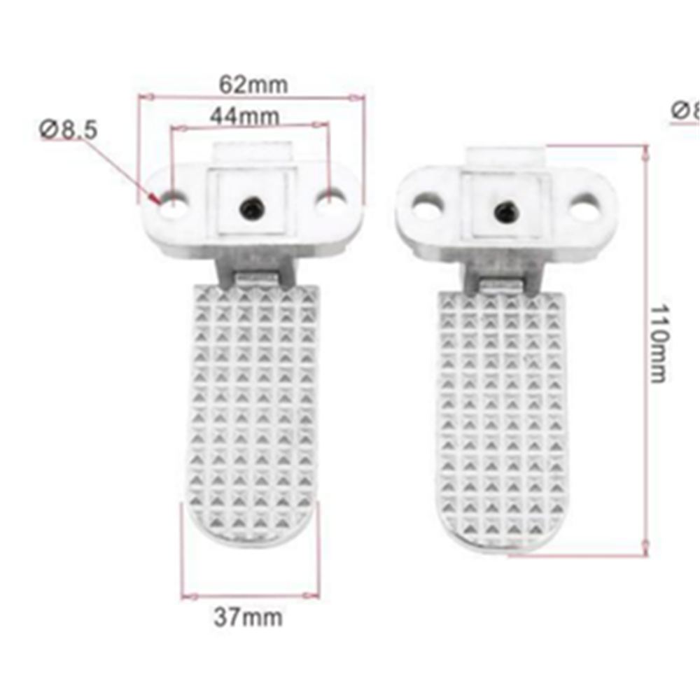 QBP Foot Pegs for E-Moped CRUZR
