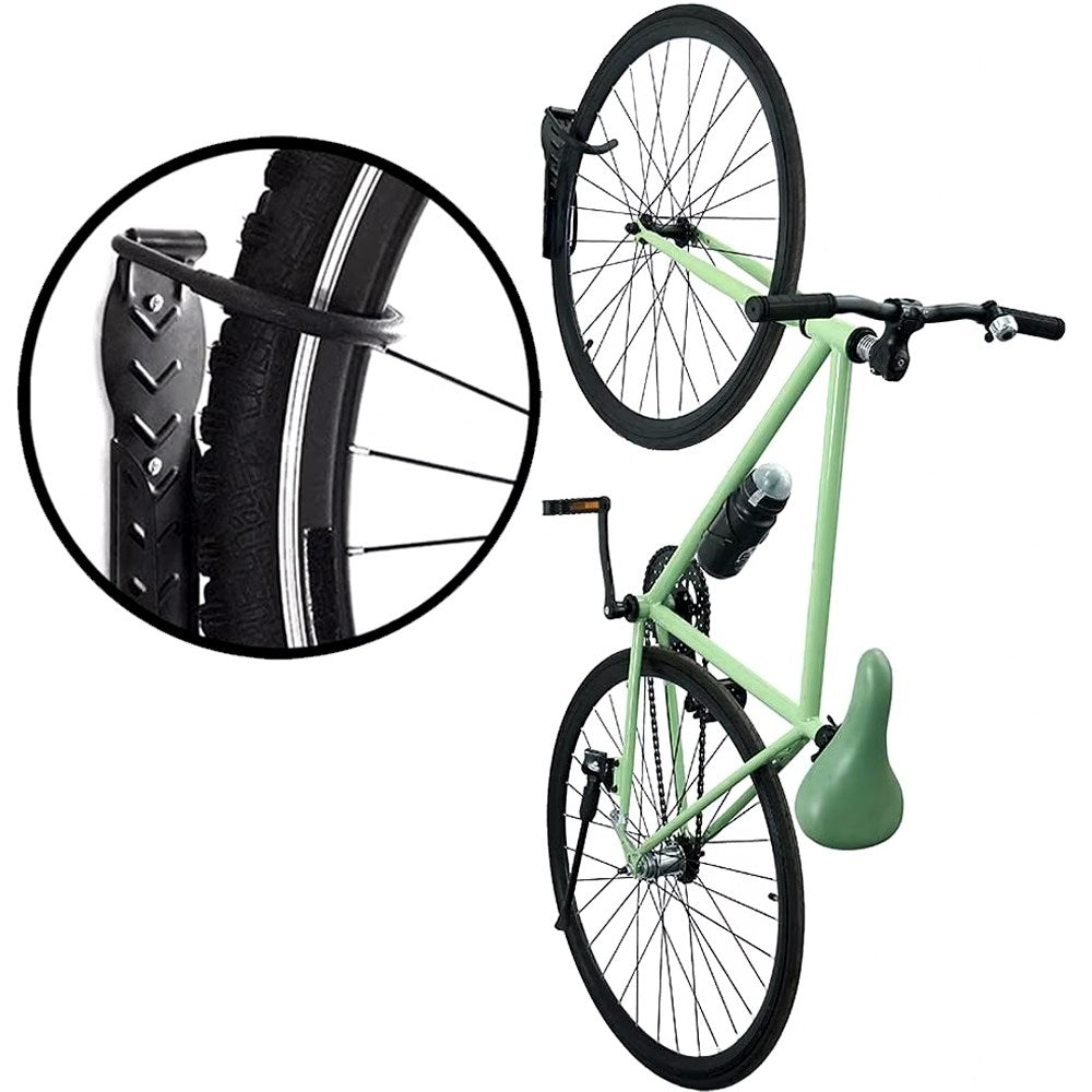 QBP Bike Storage - Vertical Wheel Wall Mount