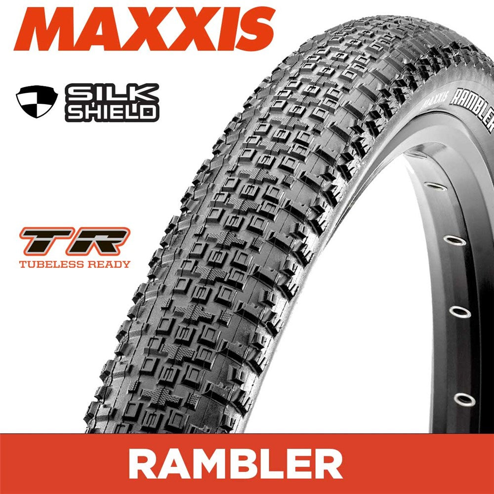 MAXXIS GRAVEL - RAMBLER - 700X40C - SilkShield / TR - Foldable 60 TPI E25