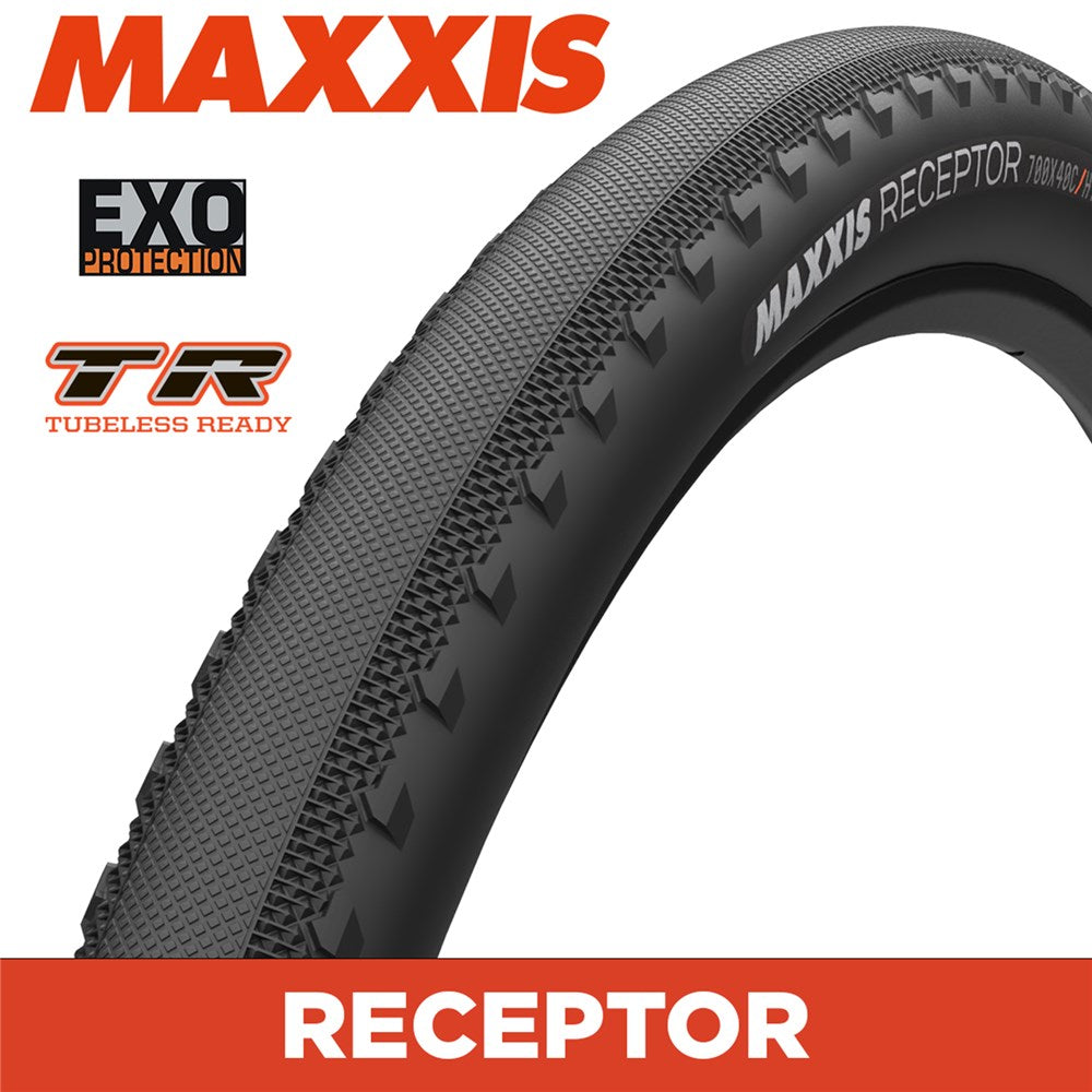 MAXXIS GRAVEL - RECEPTOR - 650X47B - EXO / TR - Foldable 120 TPI E25
