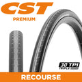 CST Tyre Recourse - 700 x 25 - Wire 27 TPI - 340g - Dual Compound - C1808