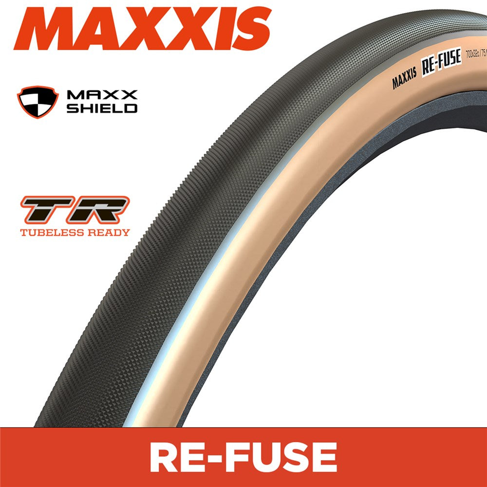 MAXXIS CITY / TREKKING - RE-FUSE - 650X47B - MaxxShield / TR / Tanwall - Foldable 60 TPI