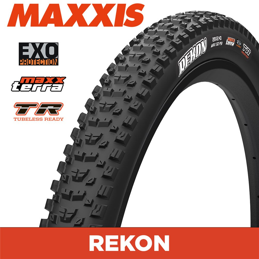 MAXXIS MOUNTAIN - REKON - 27.5X2.60 - MaxxTerra / EXO+ / TR - Foldable 60 TPI E25