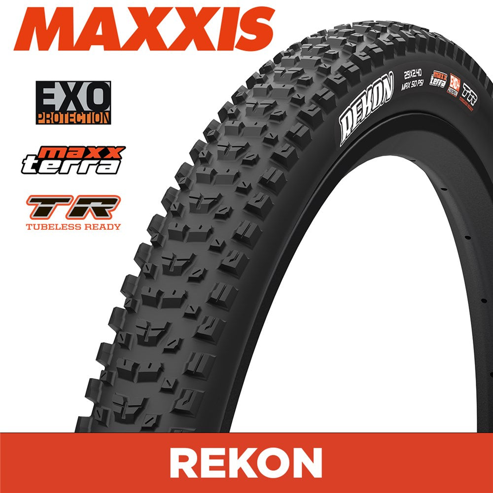 MAXXIS MOUNTAIN - REKON - 27.5X2.40 - MaxxTerra / EXO / TR - Foldable 60 TPI E25