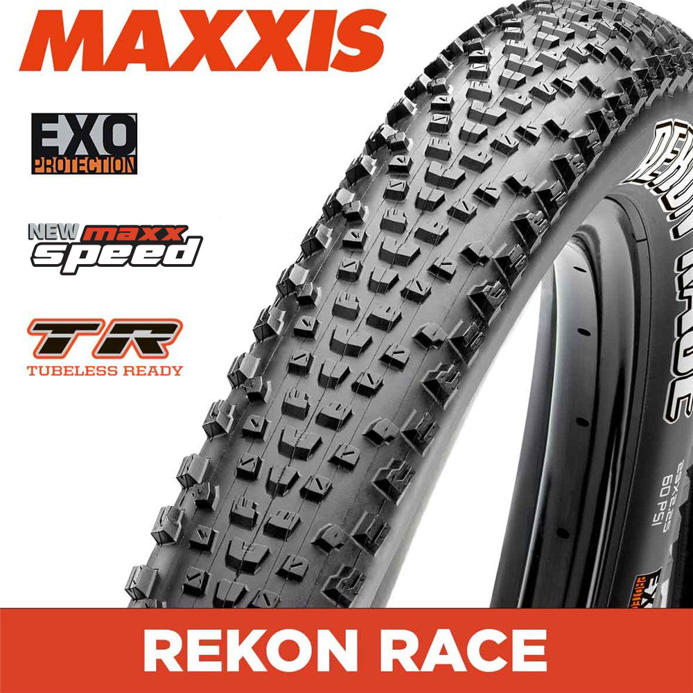 MAXXIS MOUNTAIN - REKON RACE - 29X2.25 - MaxxSpeed / EXO / TR - Foldable 120 TPI E25