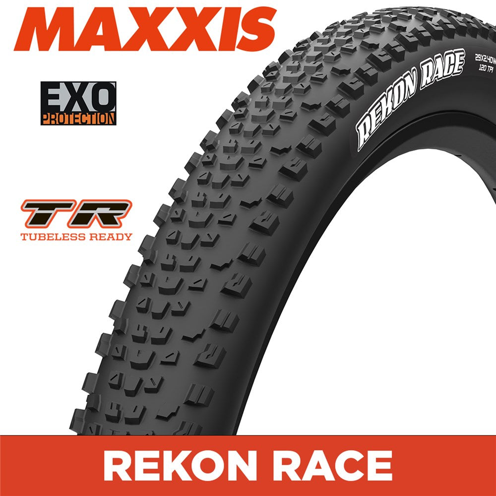 MAXXIS Mountain - REKON RACE - 29X2.25 - EXO / TR - Wire 60 TPI E25