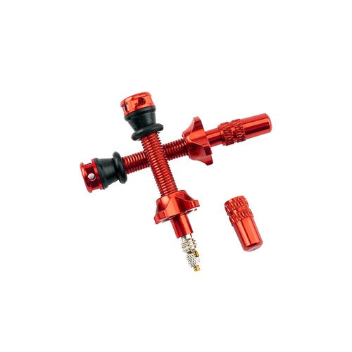 RYFE Tubeless Valves - High Flow Presta - Green 44mm - Pair