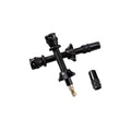 RYFE Tubeless Valves - High Flow Presta - Black 80mm - Pair