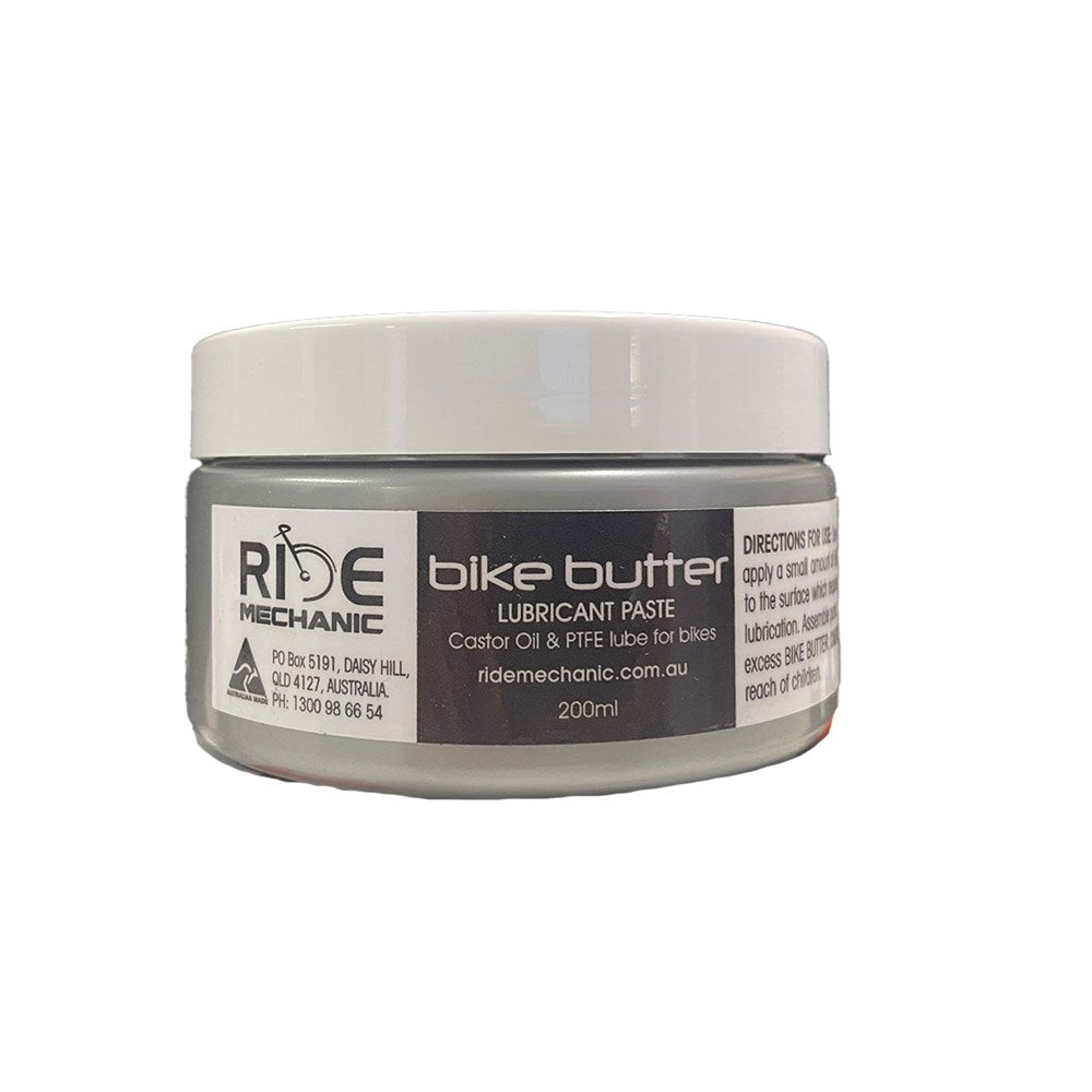 RIDE MECHANIC - BIKE BUTTER 200ml - Lubricant Paste for Threads - Gear - Brake Cables