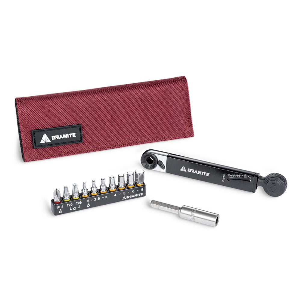 GRANITE ROCK N ROLL - TQ Mini torque wrench tool kit - Green