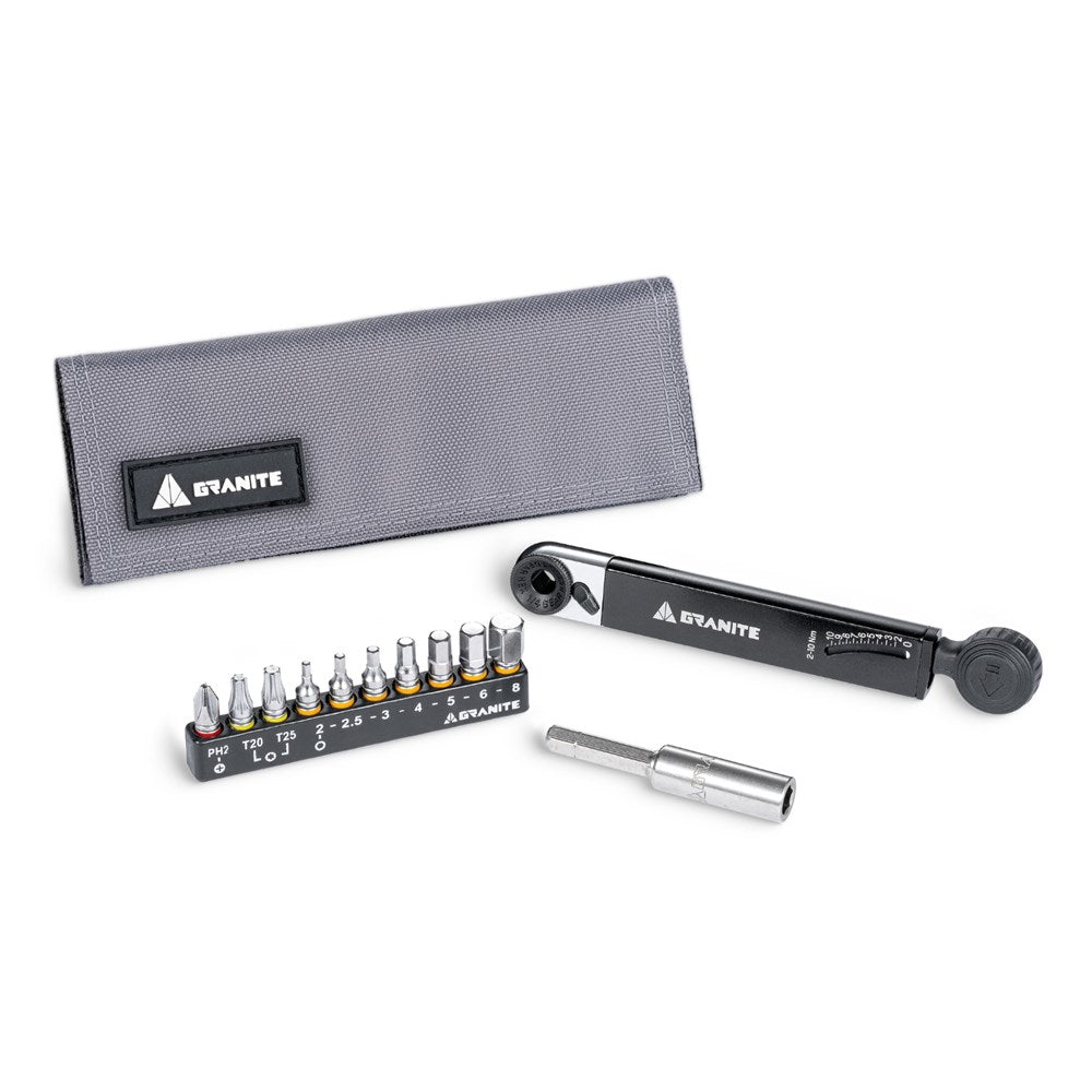 GRANITE ROCK N ROLL - TQ Mini torque wrench tool kit - Red