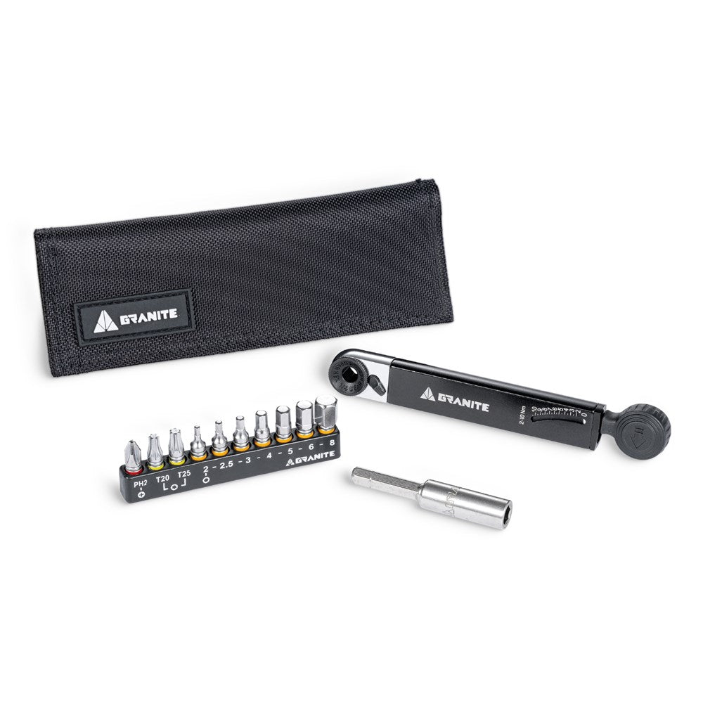 GRANITE ROCK N ROLL - TQ Mini torque wrench tool kit - Green