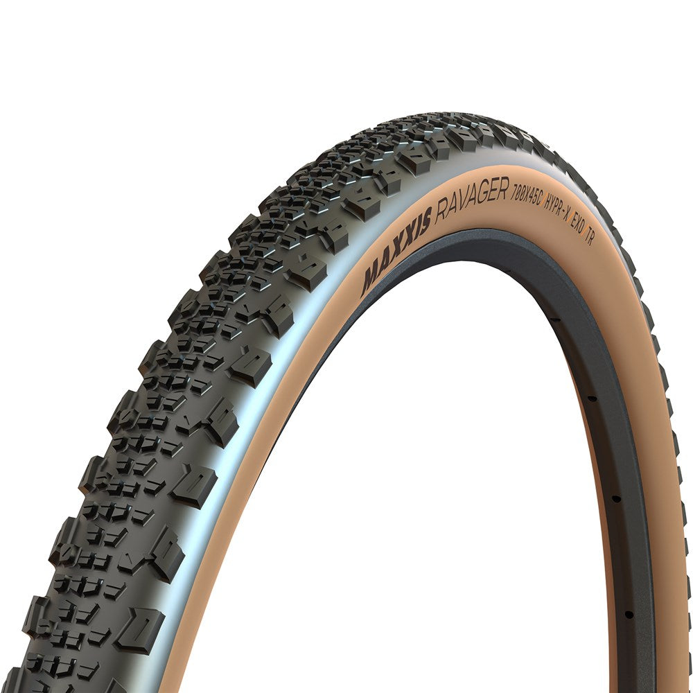 MAXXIS GRAVEL - RAVAGER - 700X50C - EXO / TR / Tanwall - Foldable 60 TPI E25