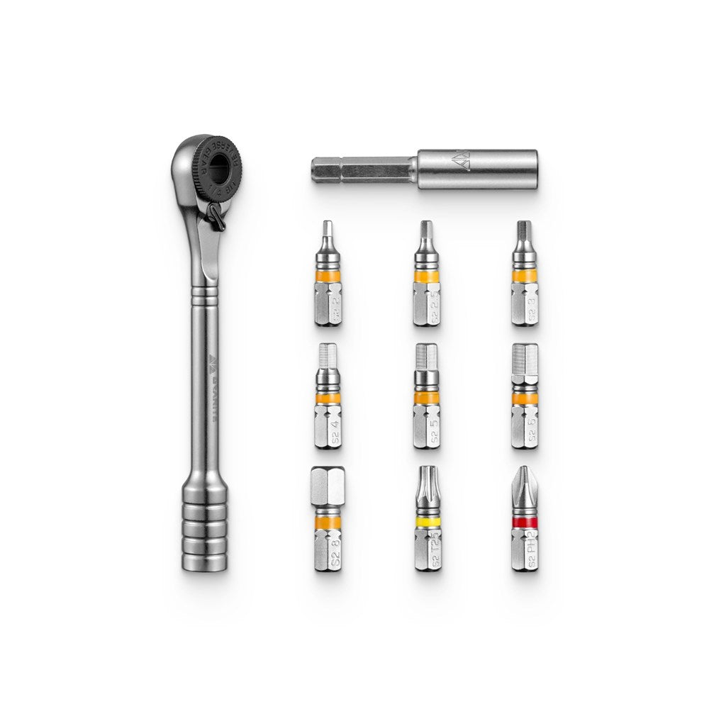 GRANITE ROCK N ROLL - Bicycle Repair Tool Set - Black