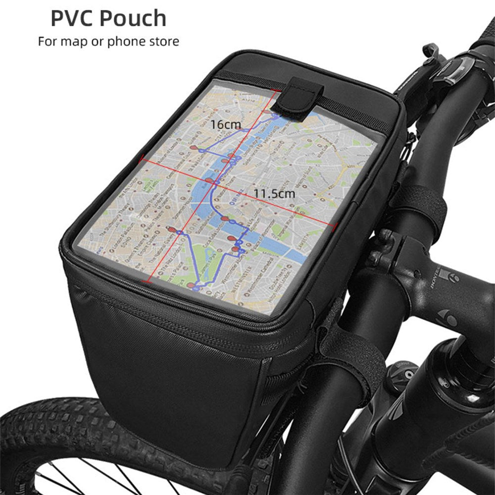 SAHOO Handlebar Bag - Size: 20*16*12cm - Capacity: 2L