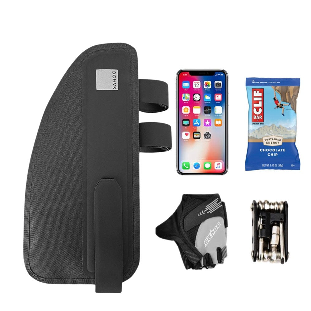 SAHOO Fully Waterproof Top Tube Bag Medium 23*11*5.6cm L, capacity: 1.0L)  Sealed Taped Zips