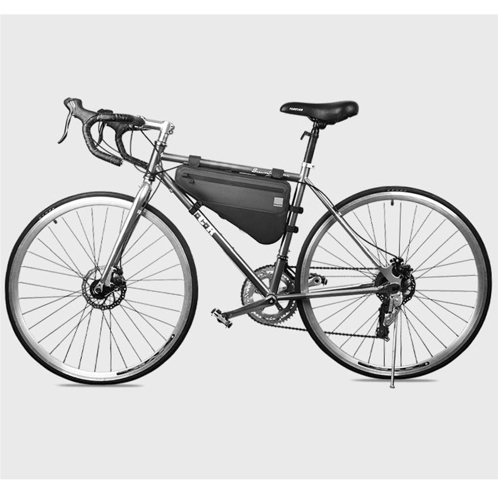 SAHOO Frame Bag - Corner Triangle Compact - 40x23x6cm 4 Litre - Waterproof - 2 Side Pockets