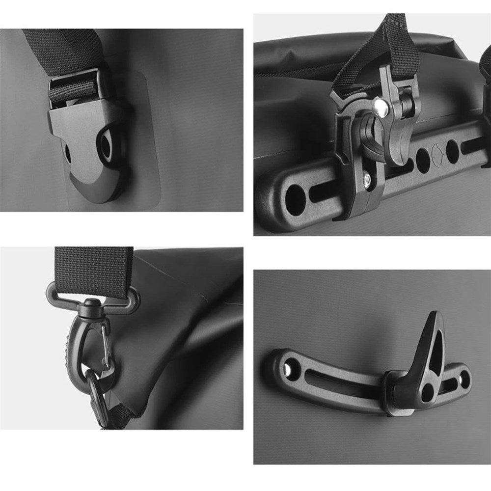Roswheel OEM Pannier Bag-20L Full Waterproof Dry Mountain Road Bike Bicycle Cycling Pannier Bag 1 pc