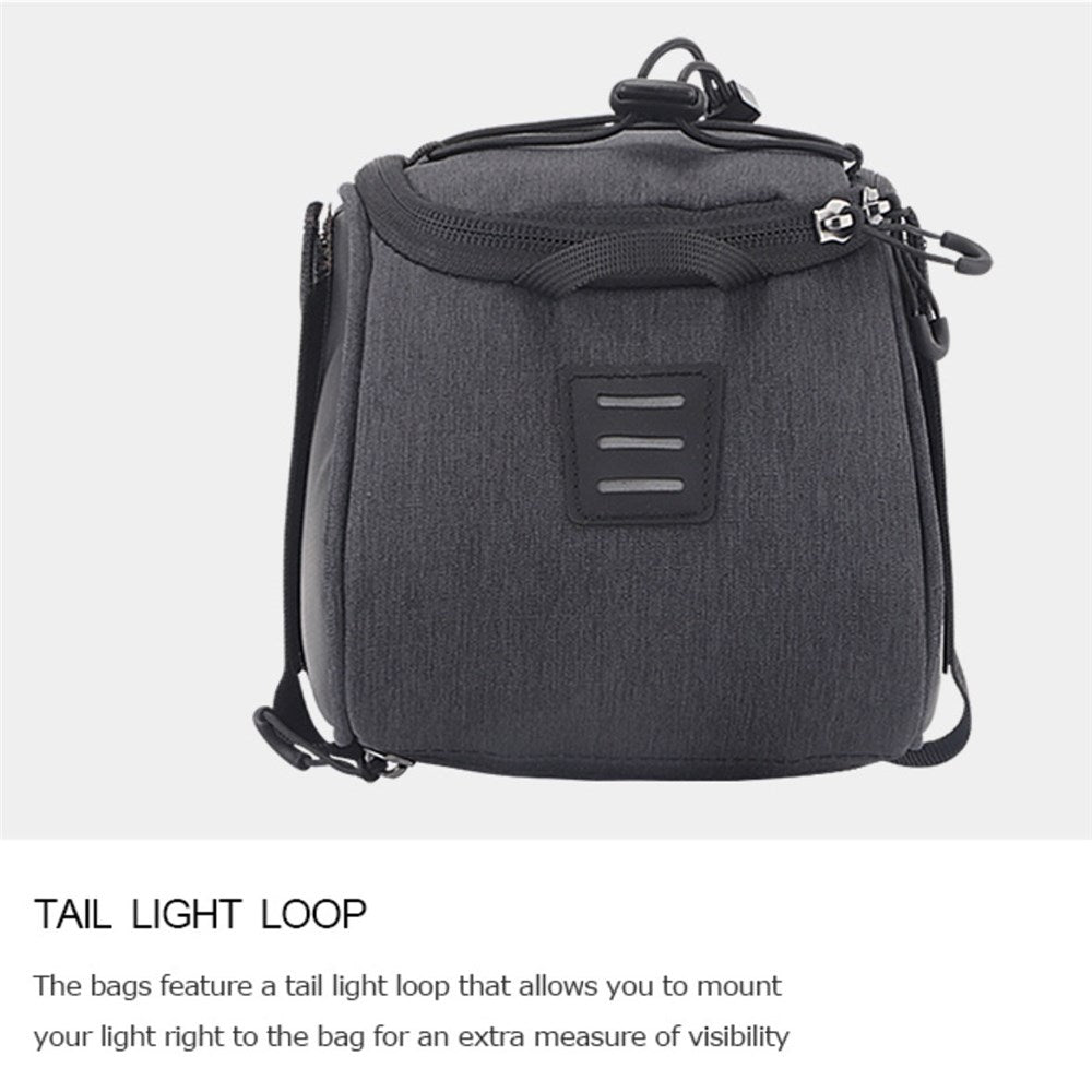 SAHOO Trunk Bag Med - Universal straps - 33x14x12 - 7L