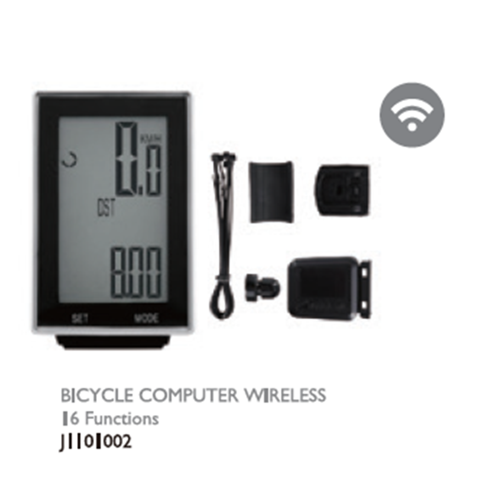 Bicycle Computer 6 Function Wireless