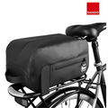 SAHOO Top Pannier Rack Bike Trunk Bag - Waterproof 34x15x17cm 7L - 3 Pockets - Hook Straps