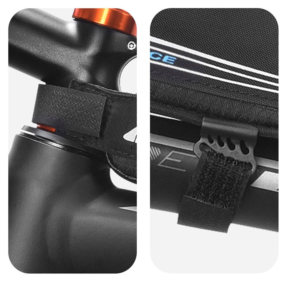 SAHOO Race Waterproof Frame Bag 0.4L Capacity Reflective Logo
