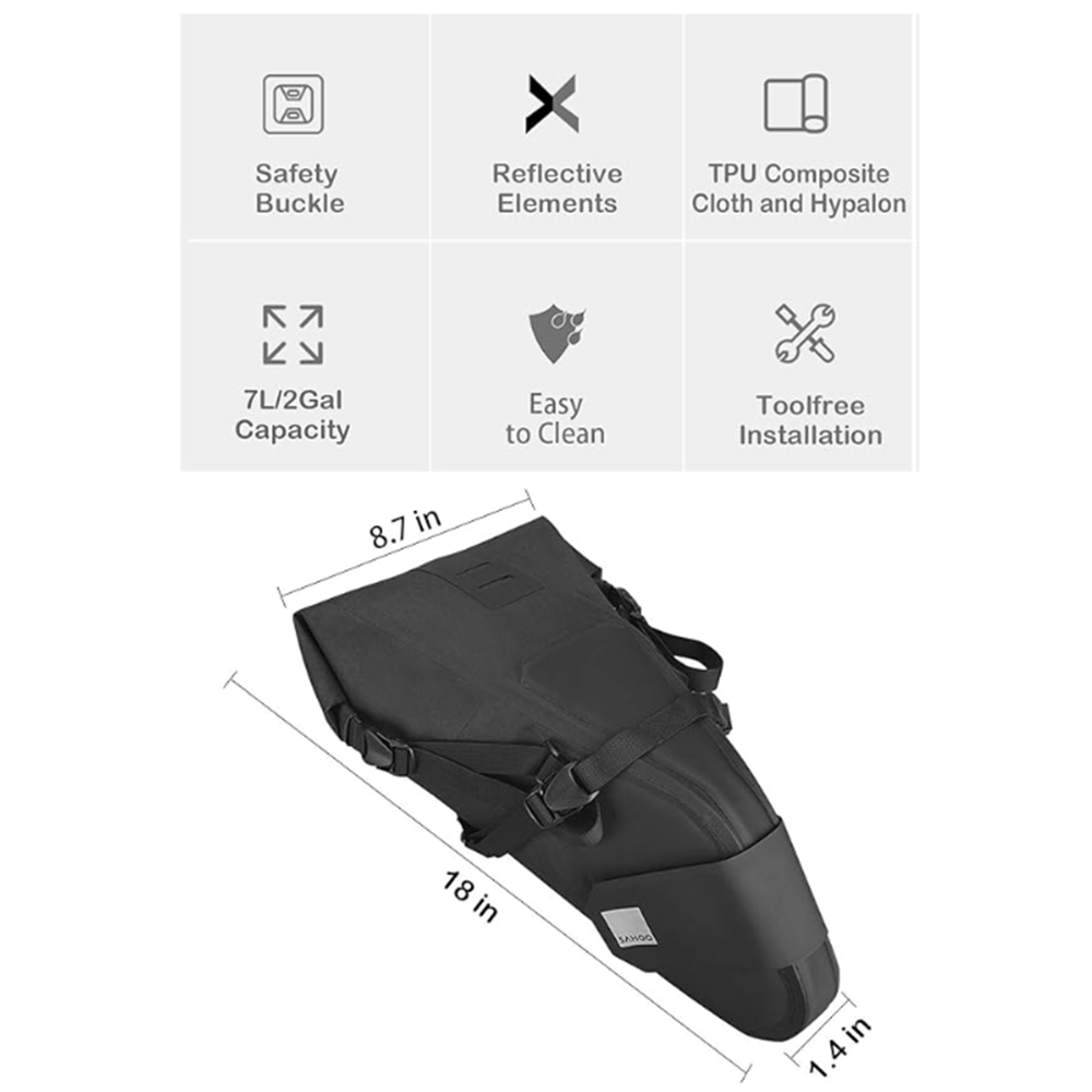 SAHOO Waterproof 7L SeatBag