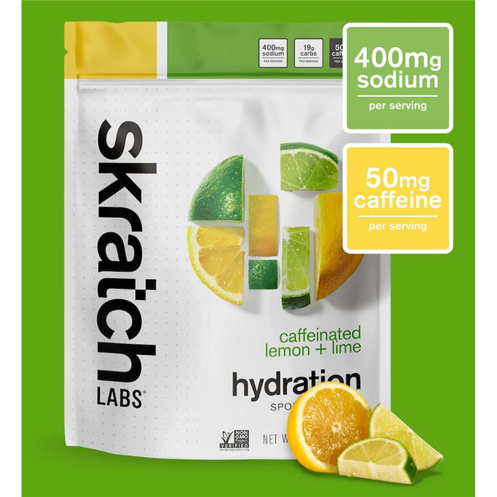 Skatch Labs Drink Mix Lemon & Limes (caffeine), 20-Serving Resealable Bag