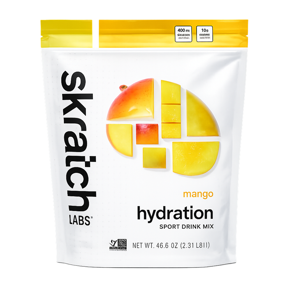Hydration Sports Drink Mix, Mango, 60-Serving Resealable Bag