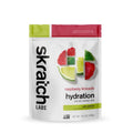 SkratchLabs Hydration Sports Drink Mix - Raspberry Limeaid (Caffeine) - 20 Serving Resealable Bag - 440g