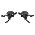 MICROSHIFT Xpress Shifter - R10 SL-R760 - 2x10 Speed - Gear Indicator - Pair (Shimano Road) Black