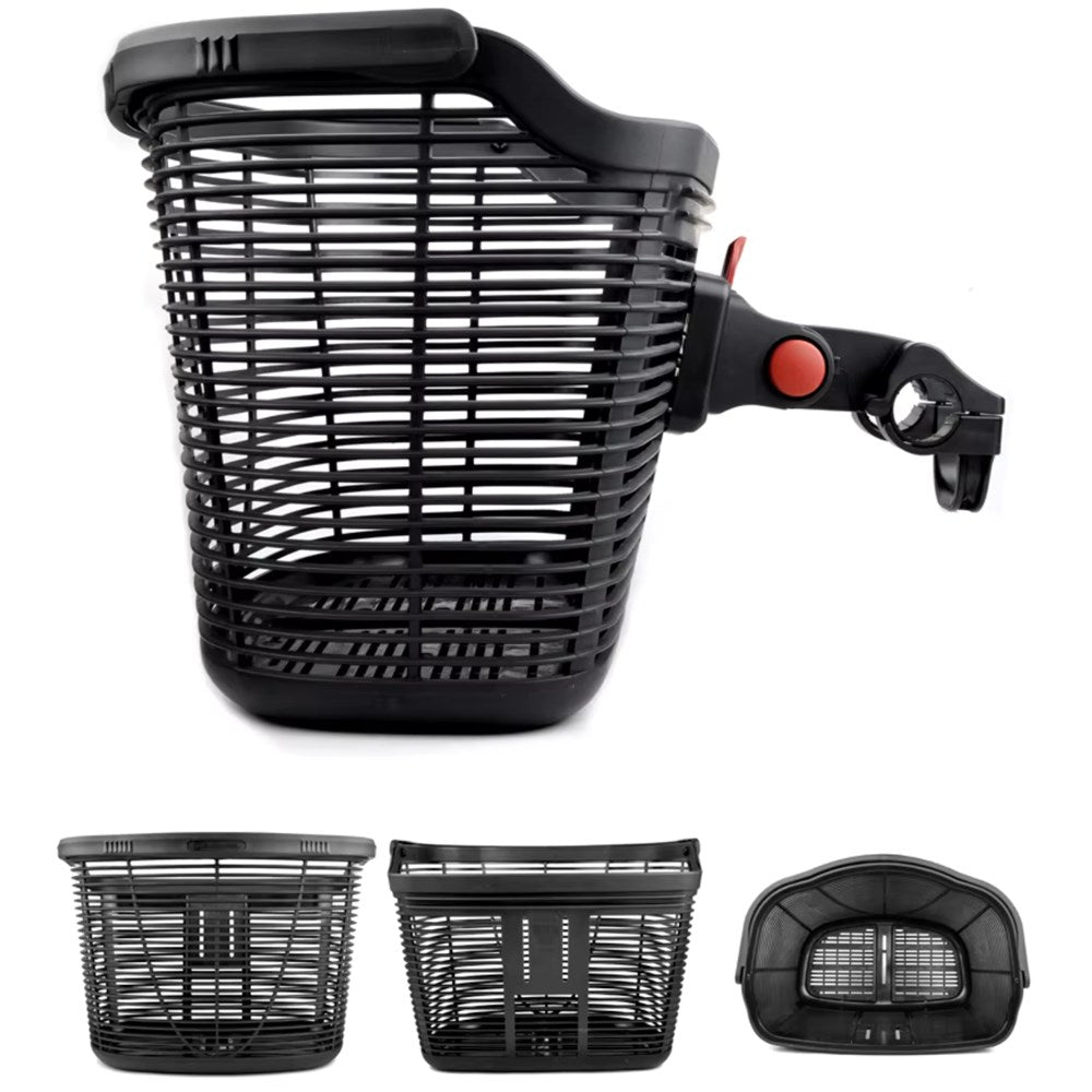 Stowaway EasyRider Front QR Basket 380x280x270 - 930g - Enviro PP Material - Charcoal