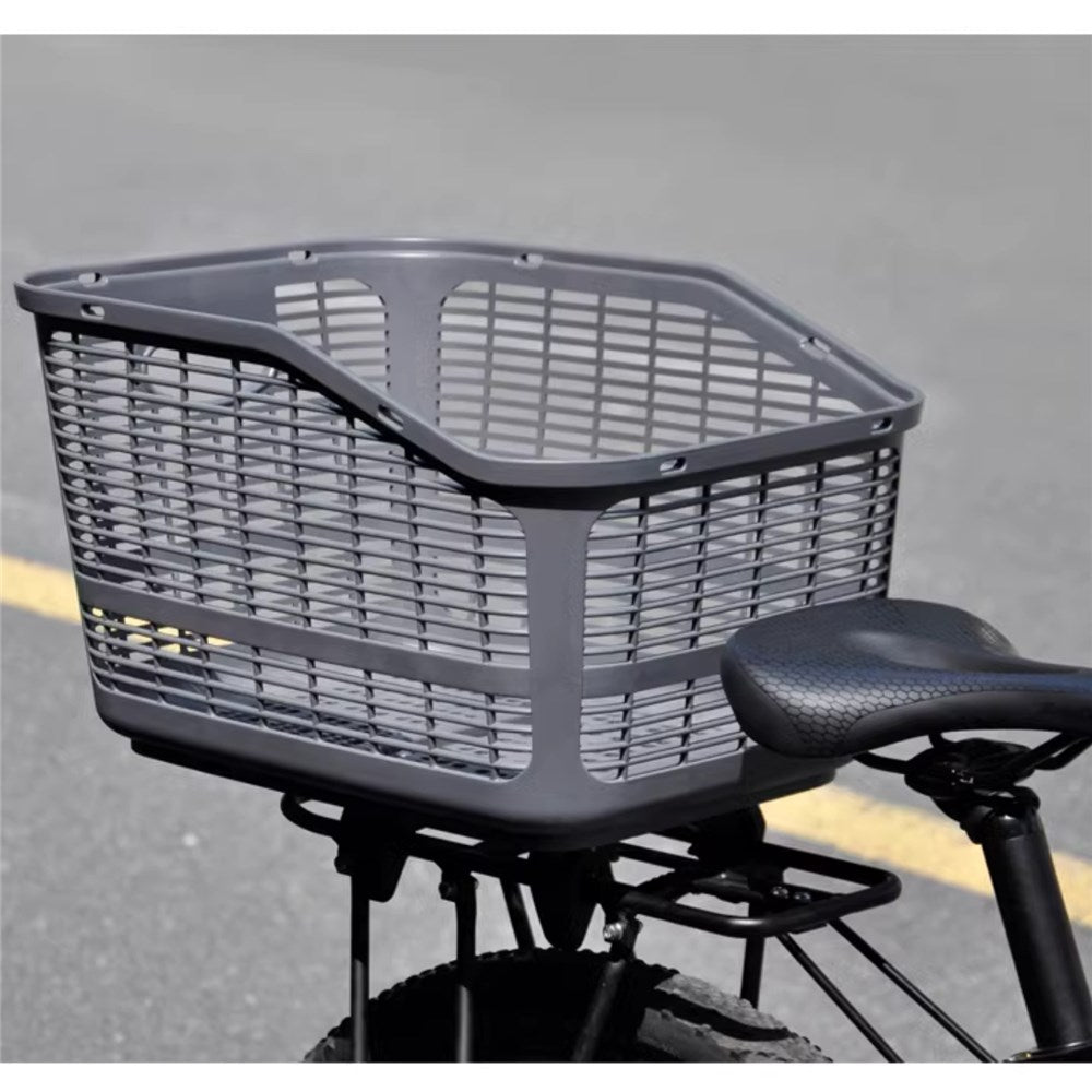 Stowaway EasyRider Rear Basket- Tool Free QR Buckle445x355x245 - 214g - Enviro PP Material - Grey