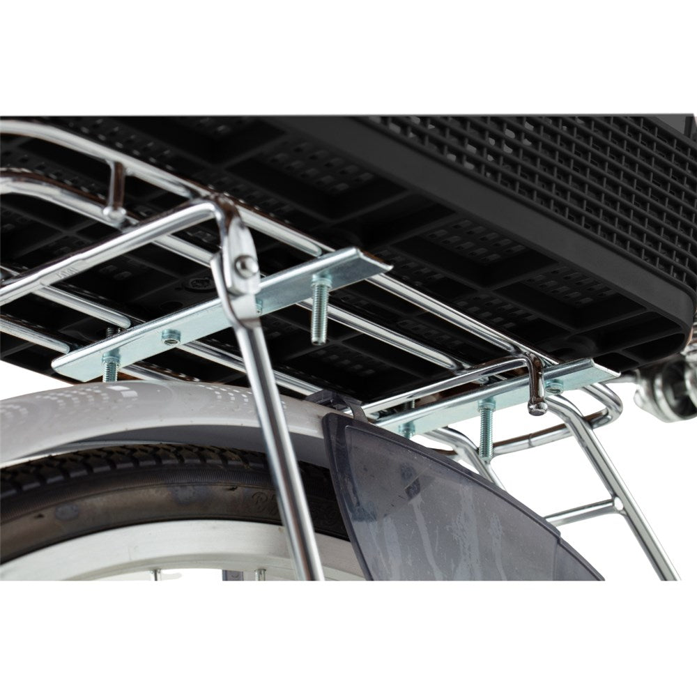 Stowaway Rear Basket - Enviro PP Material - Black - 445 x 355 x 245 - 235g