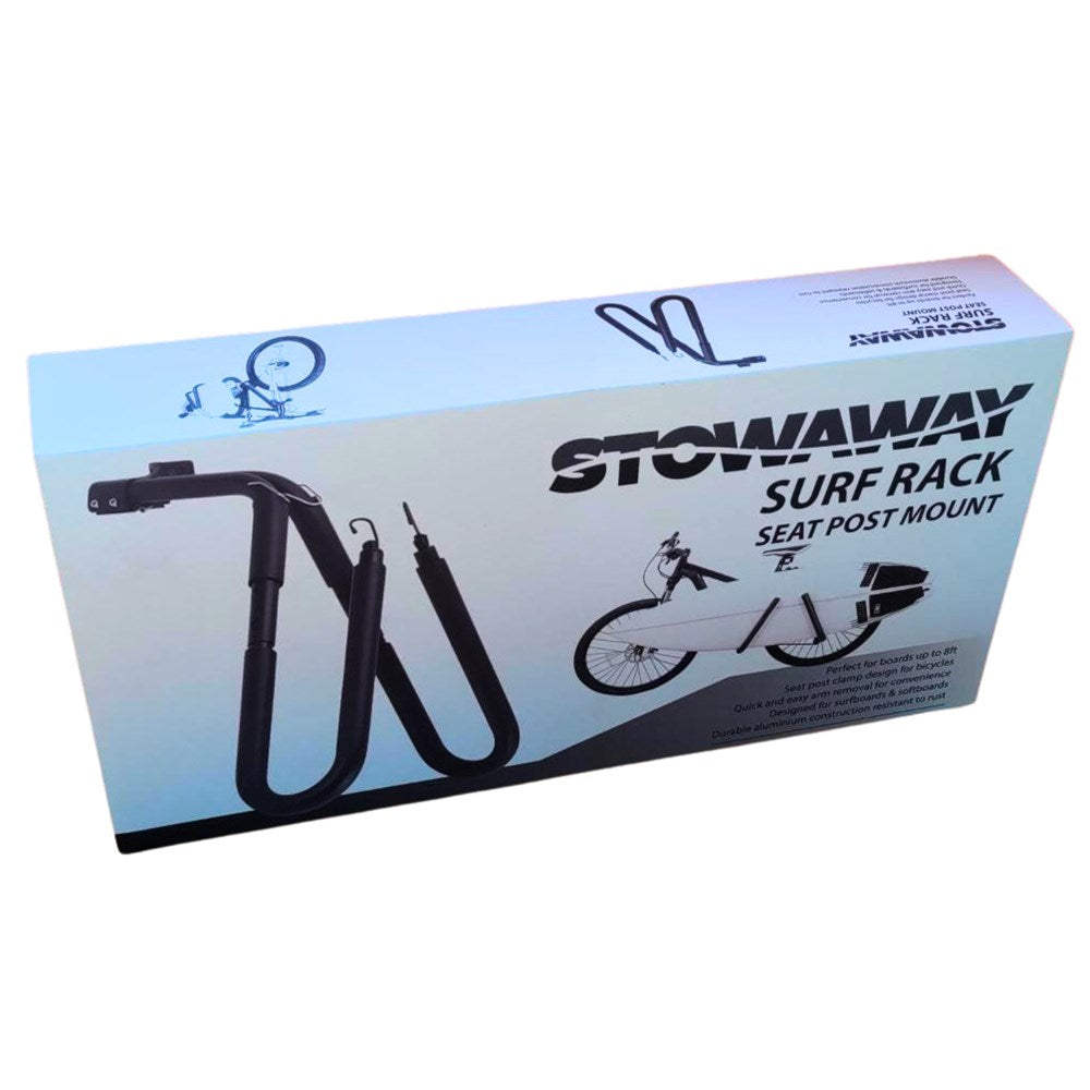 Stowaway Surf Rack V2 - w/ rubber inserts - improved  mounts