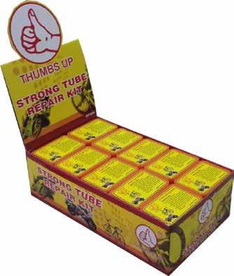 THUMBS-UP Tube Repair Kit -  Cold Patch Repair Kit - 50 PC / Box