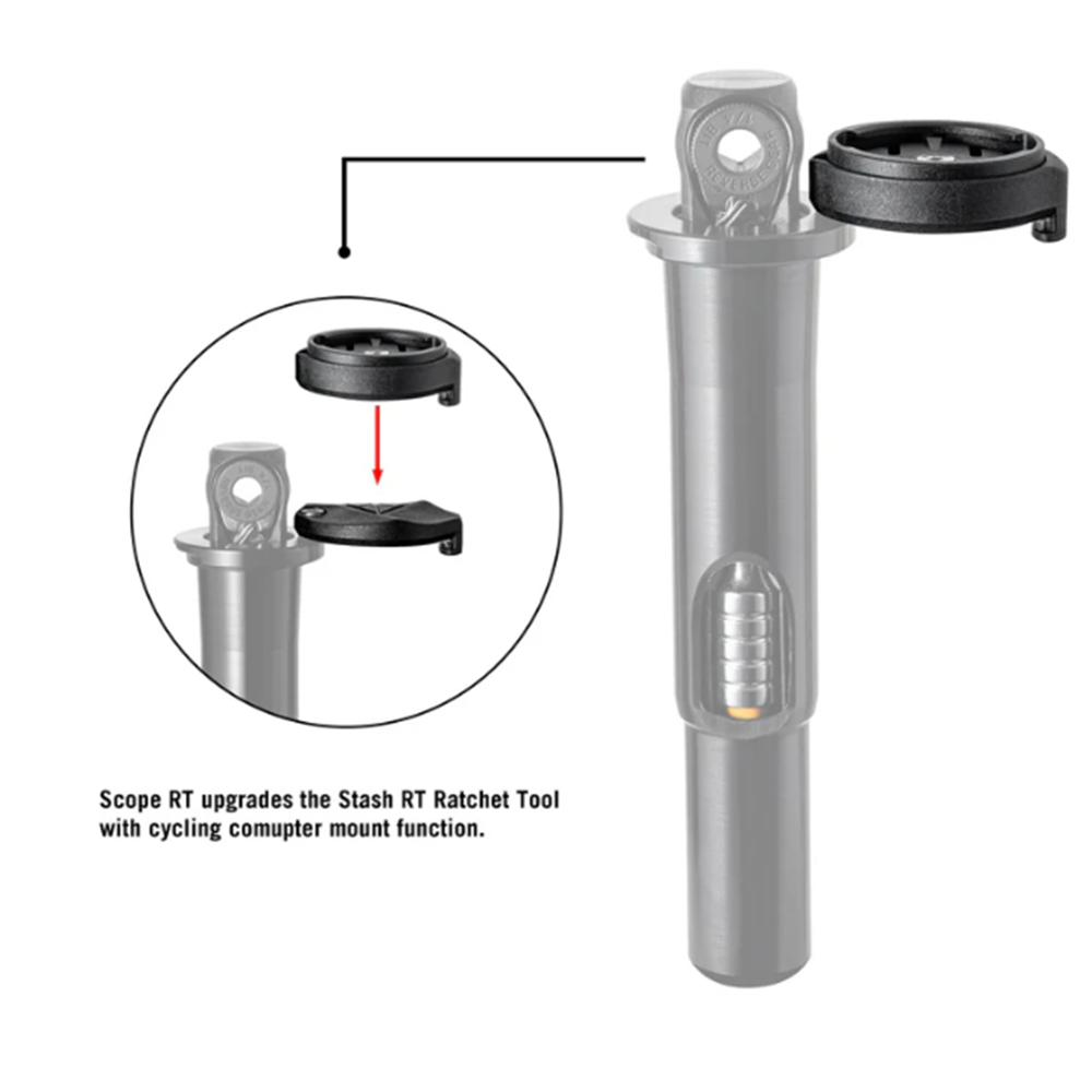 GRANITE SCOPE - Cycling computer mount converter for Specialized SWAT tool