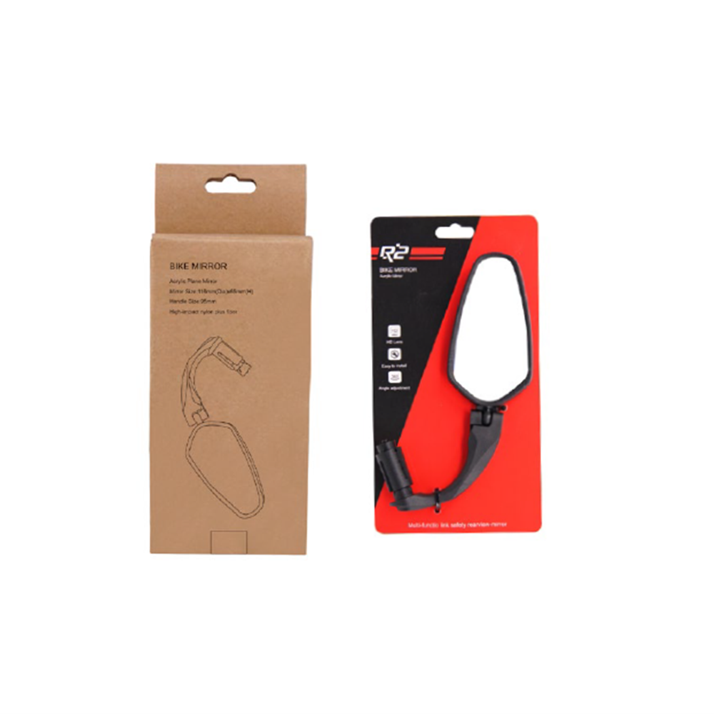 QBP Bar End Mirror M07 Mirror Size:116mm(Dia)x65mm(H) Handle Size:95mm