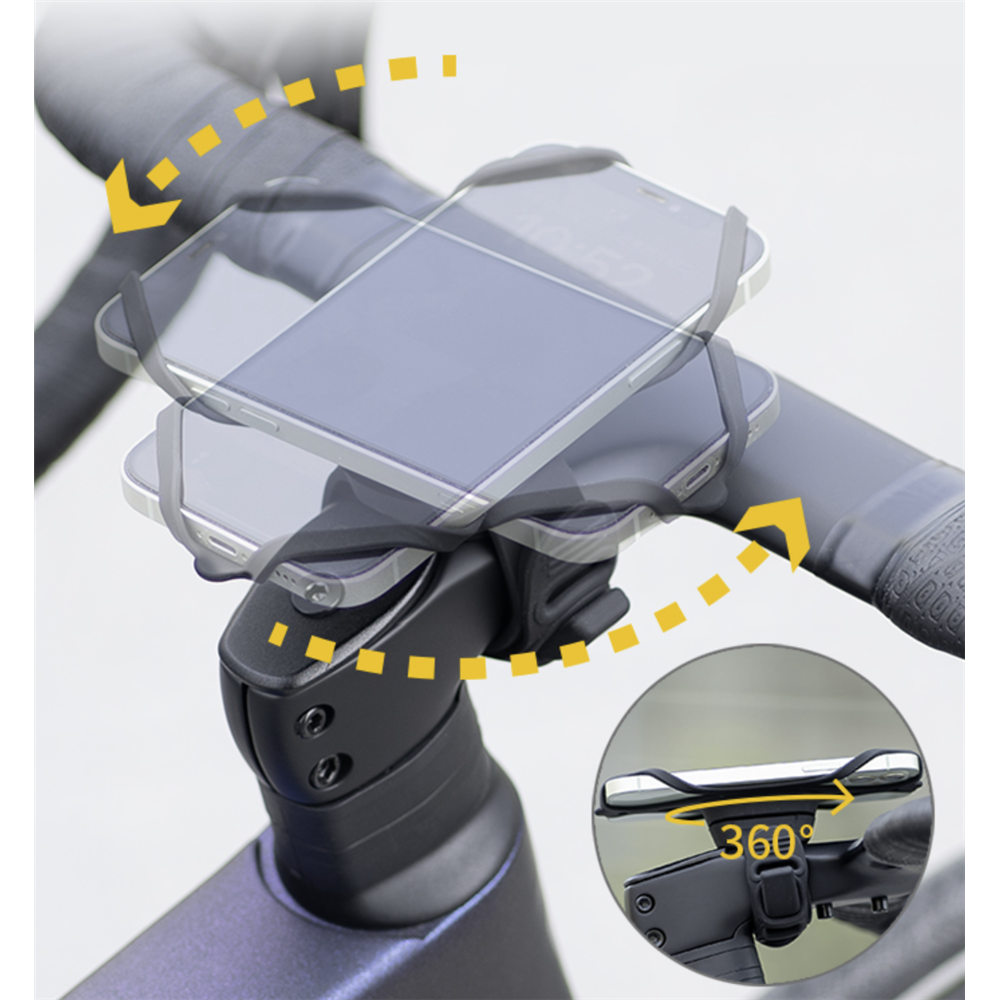GUB P9 DragonFly - Gel Bike Phone Holder - Adjustable fits
