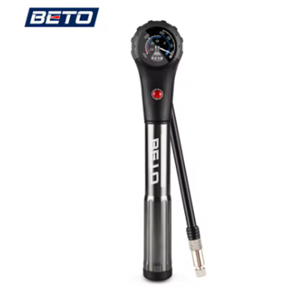 Beto Gas Shock / Air Pump -  Dual Function Combo Pump  - Up to 300 psi - CNC Machined - 1.5inch Gauge