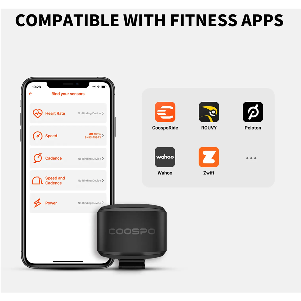 Cycling speed sensor